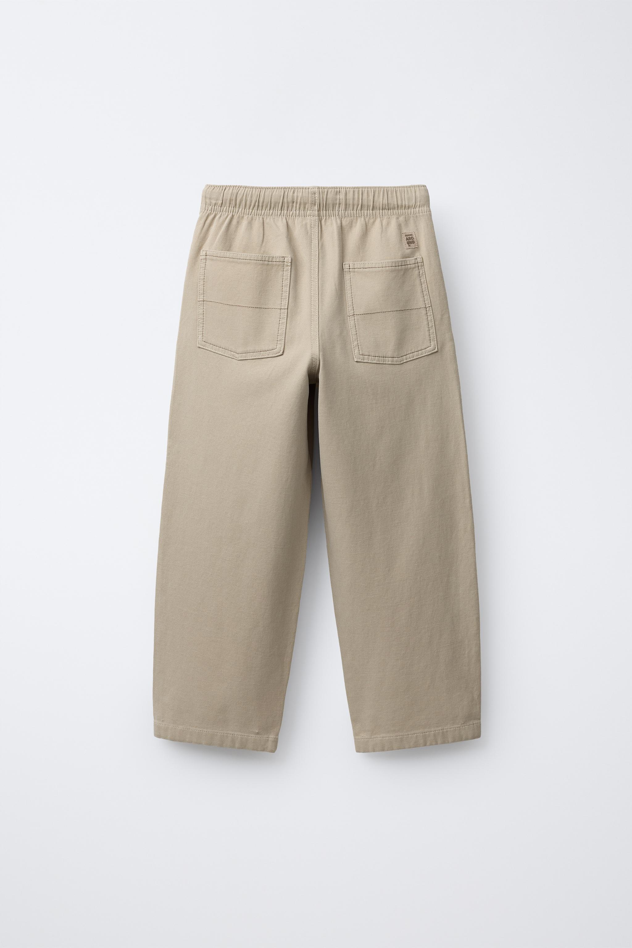 SOFT TOPSTITCHED PANTS